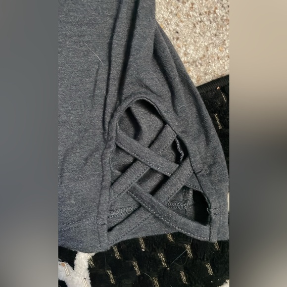 Old Navy Gray Legging Capris - Picture 2 of 3